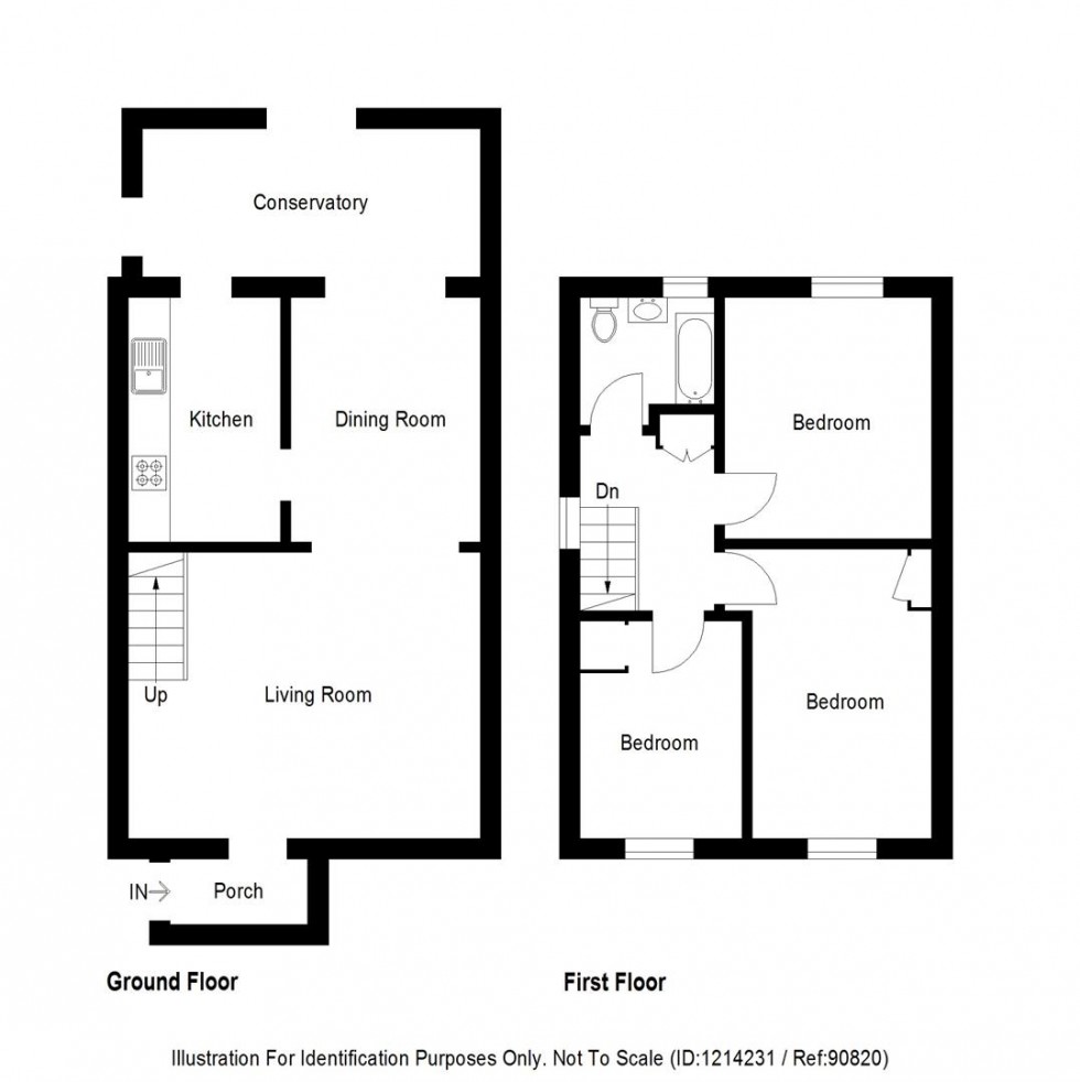 Floorplan for Drumossie Avenue, Inverness