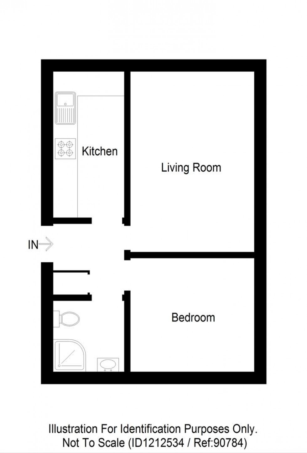 Floorplan for Hilton Court, Inverness