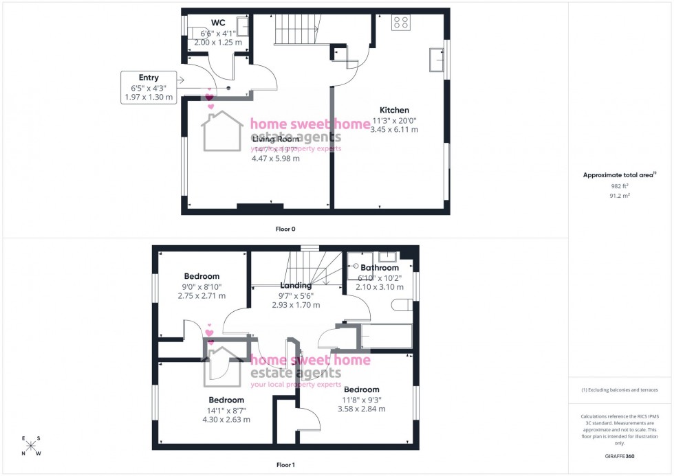 Floorplan for Bridgend Close, Dingwall, IV15
