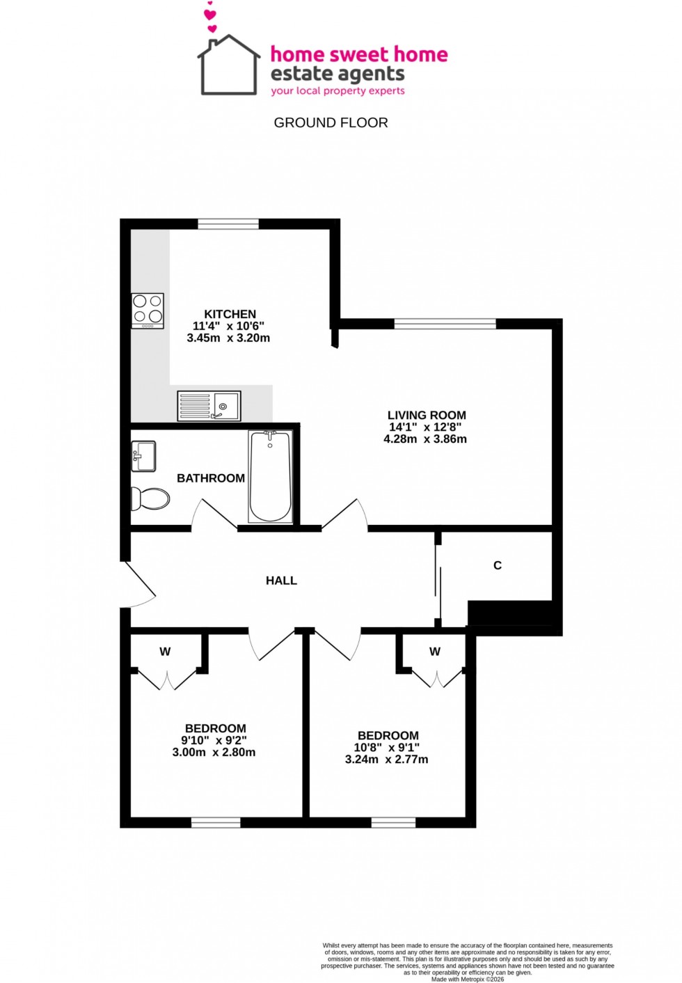 Floorplan for Curlew Road, Forres, IV36