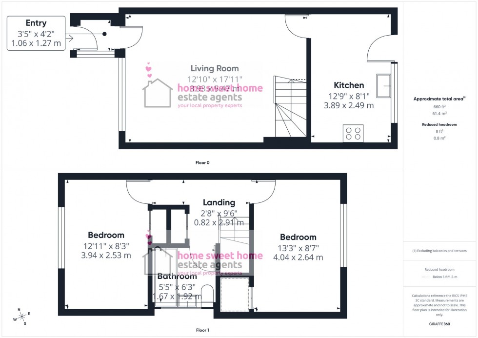 Floorplan for Mason Road, Inverness, IV2