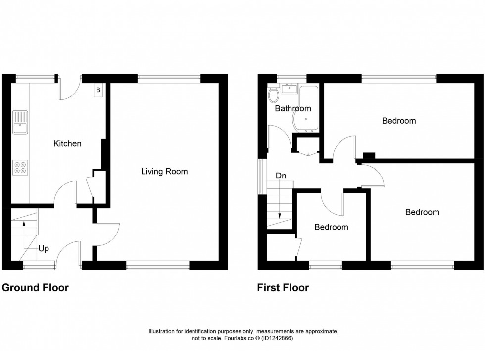Floorplan for Laverock Avenue, Glenrothes, KY7