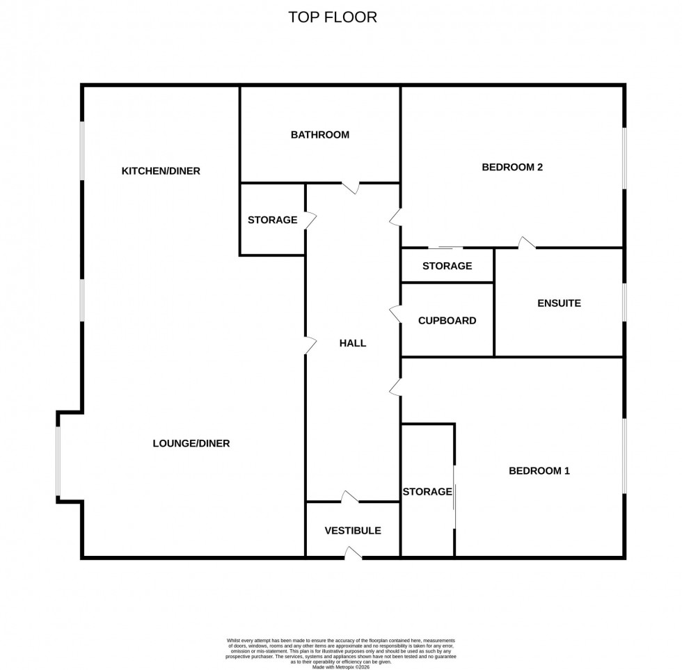 Floorplan for Corthan Court, Thornton, KY1