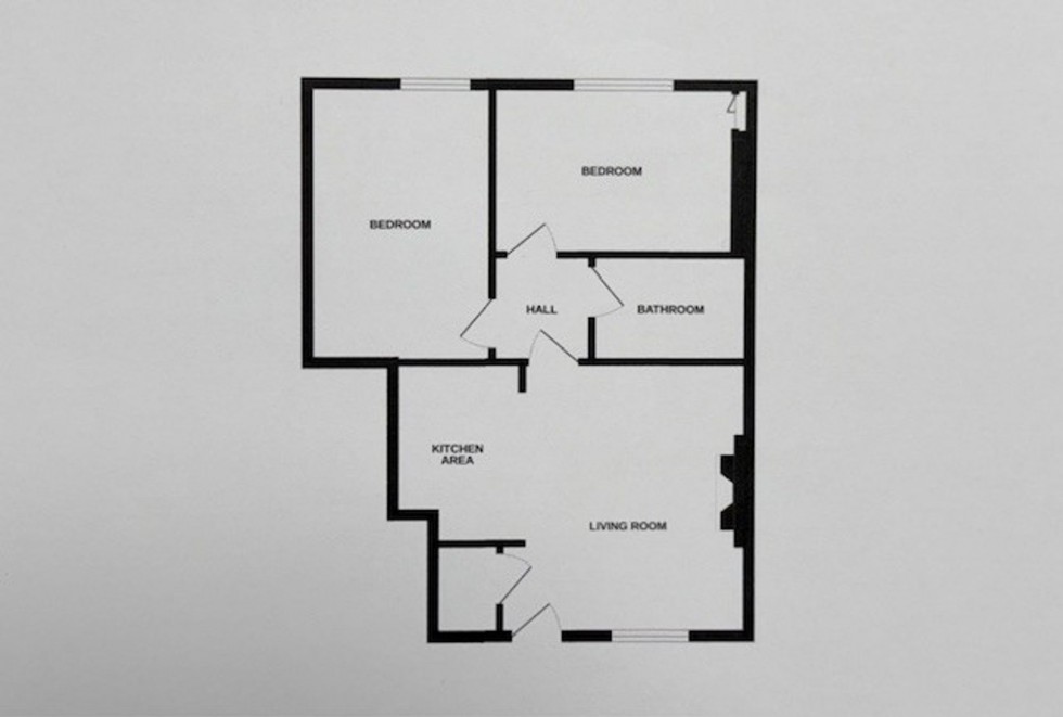 Floorplan for High Beveridgewell, Dunfermline, KY12