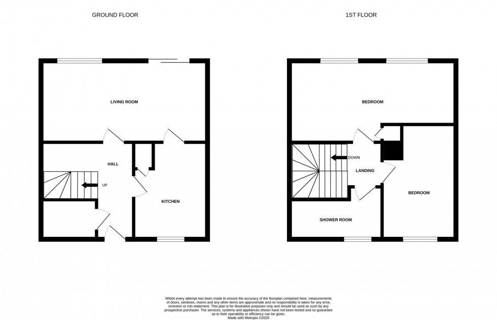Floorplan for Cluny Place, Glenrothes, KY7