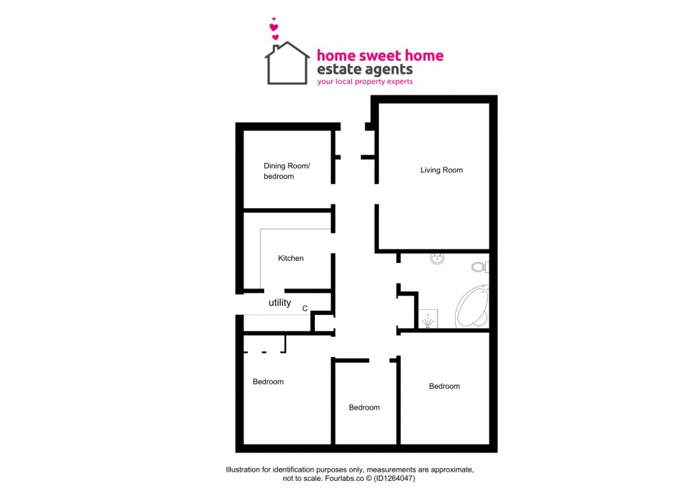 Floorplan for Schoolcroft, Culbokie, IV7