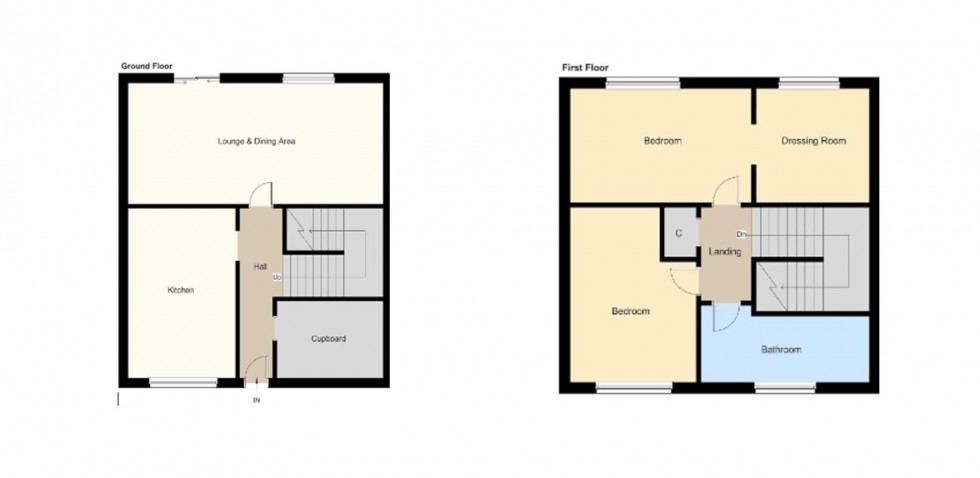 Floorplan for Blair Avenue, Glenrothes, KY7