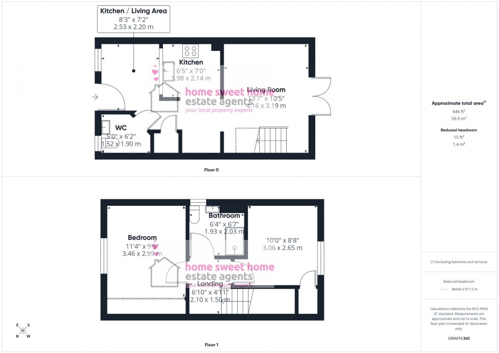 Floorplan for Atholl Place, Inverness, IV2