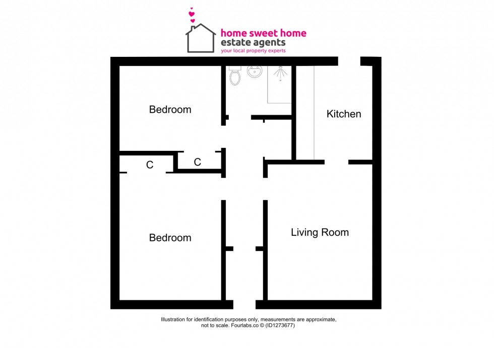 Floorplan for Beech Avenue, Nairn, IV12