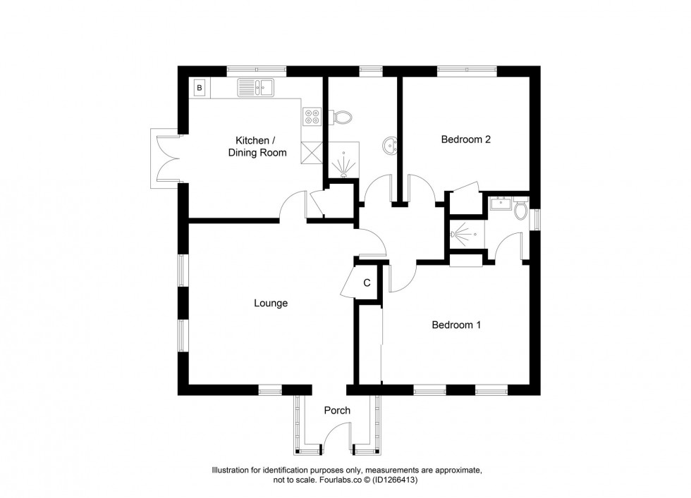 Floorplan for Coaltown, Tykesburn, KY7