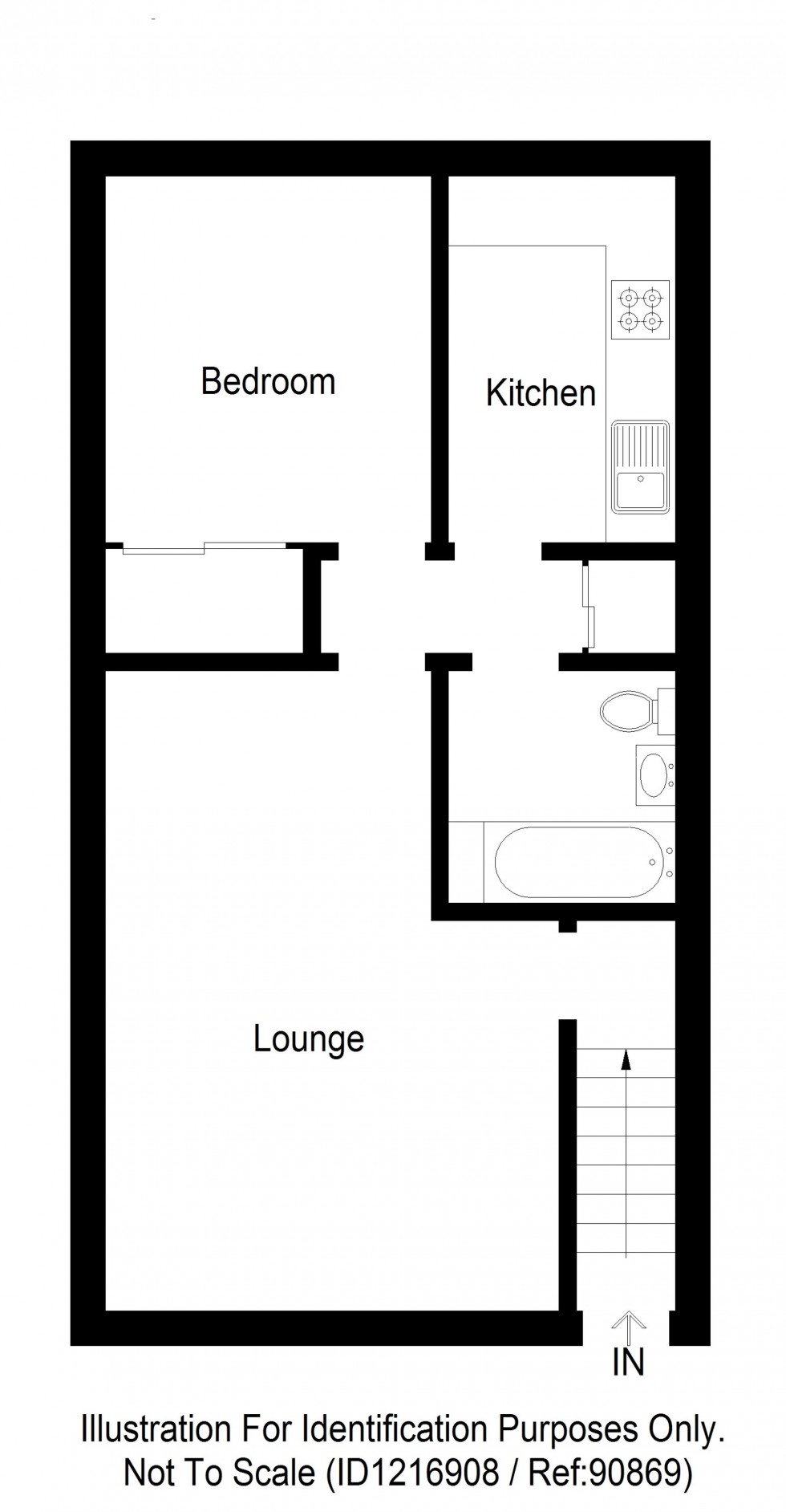 Floorplan for Glengarry Road, Inverness, IV3