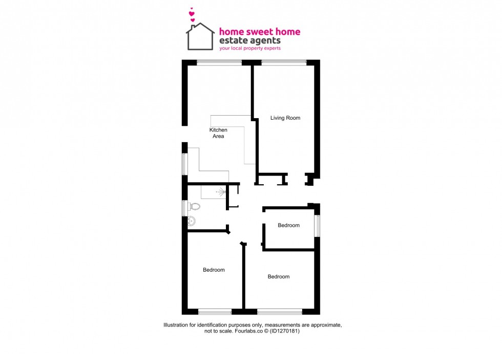 Floorplan for Morlich Crescent, Nairn, IV12
