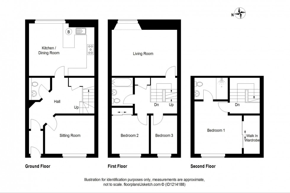 Floorplan for Walter Lumsden Court, Freuchie, KY15
