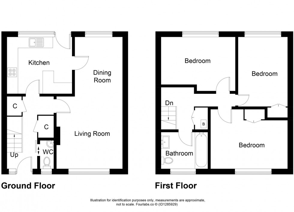 Floorplan for Orebank Terrace, Thornton, KY1