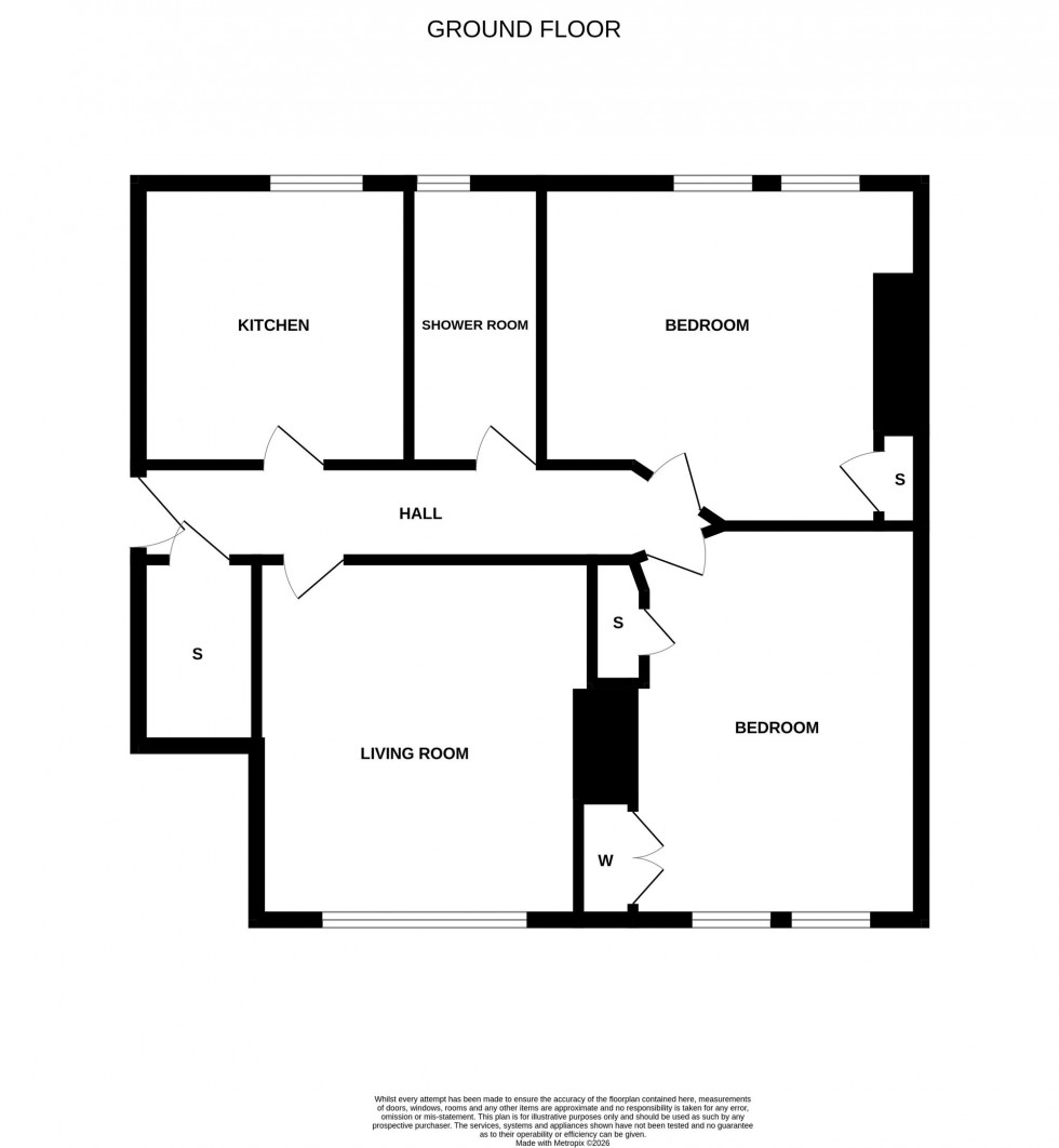 Floorplan for Green Street, Townhill, KY12