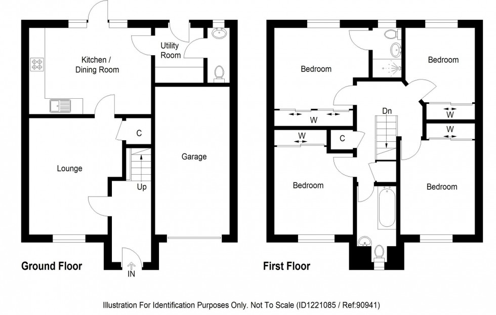 Floorplan for Skye Court, Stratton, IV2