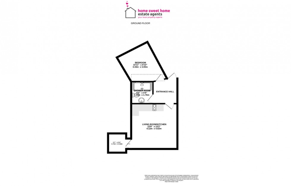 Floorplan for Millburn Road, Inverness, IV2