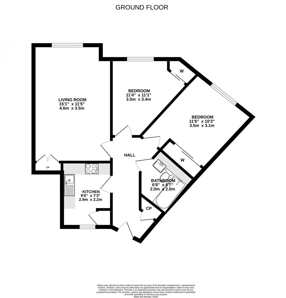 Floorplan for Culduthel Mains Circle, Culduthel, IV2