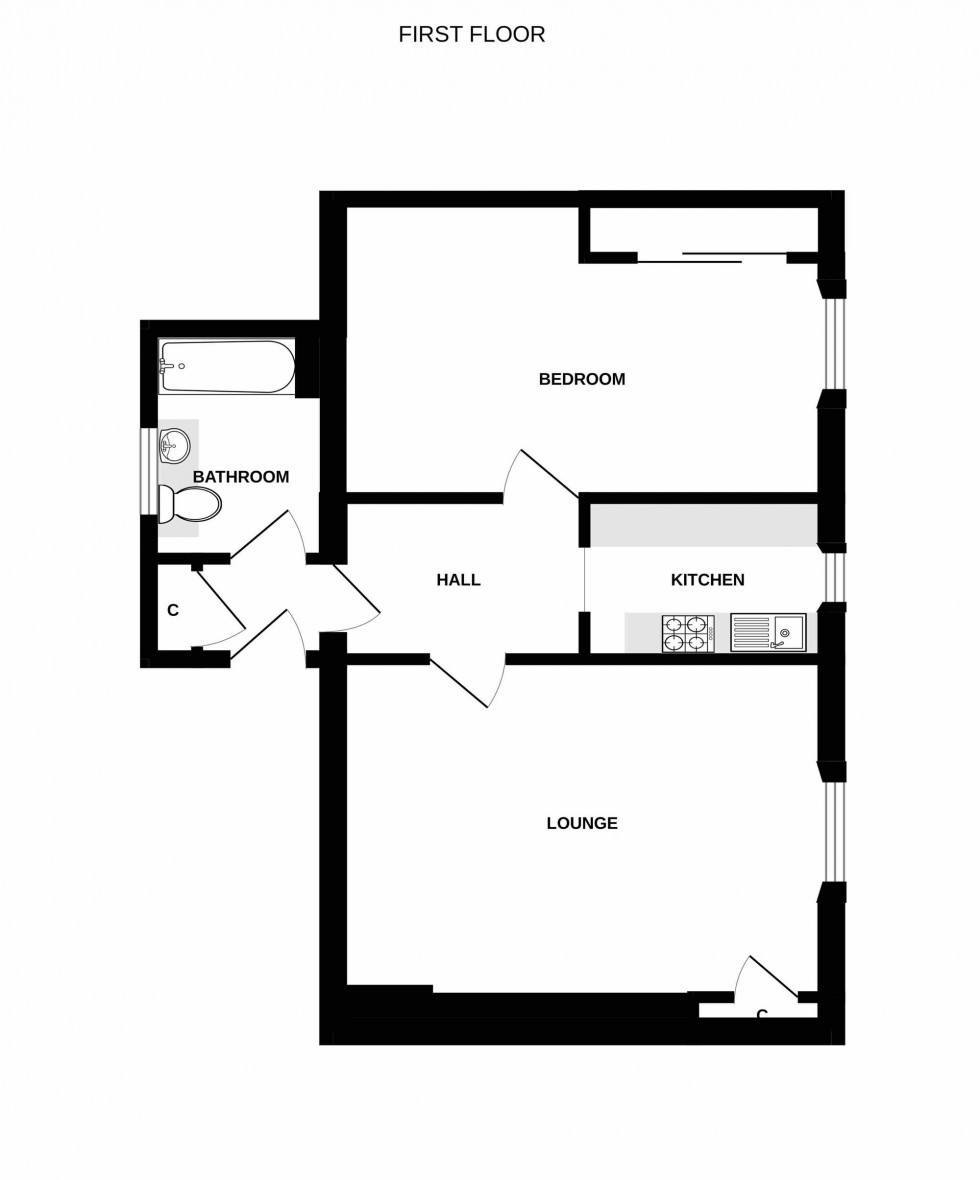 Floorplan for Eden Valley Row, Freuchie, KY15
