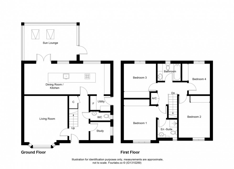 Floorplan for Strathnairn Court, Glenrothes, KY7