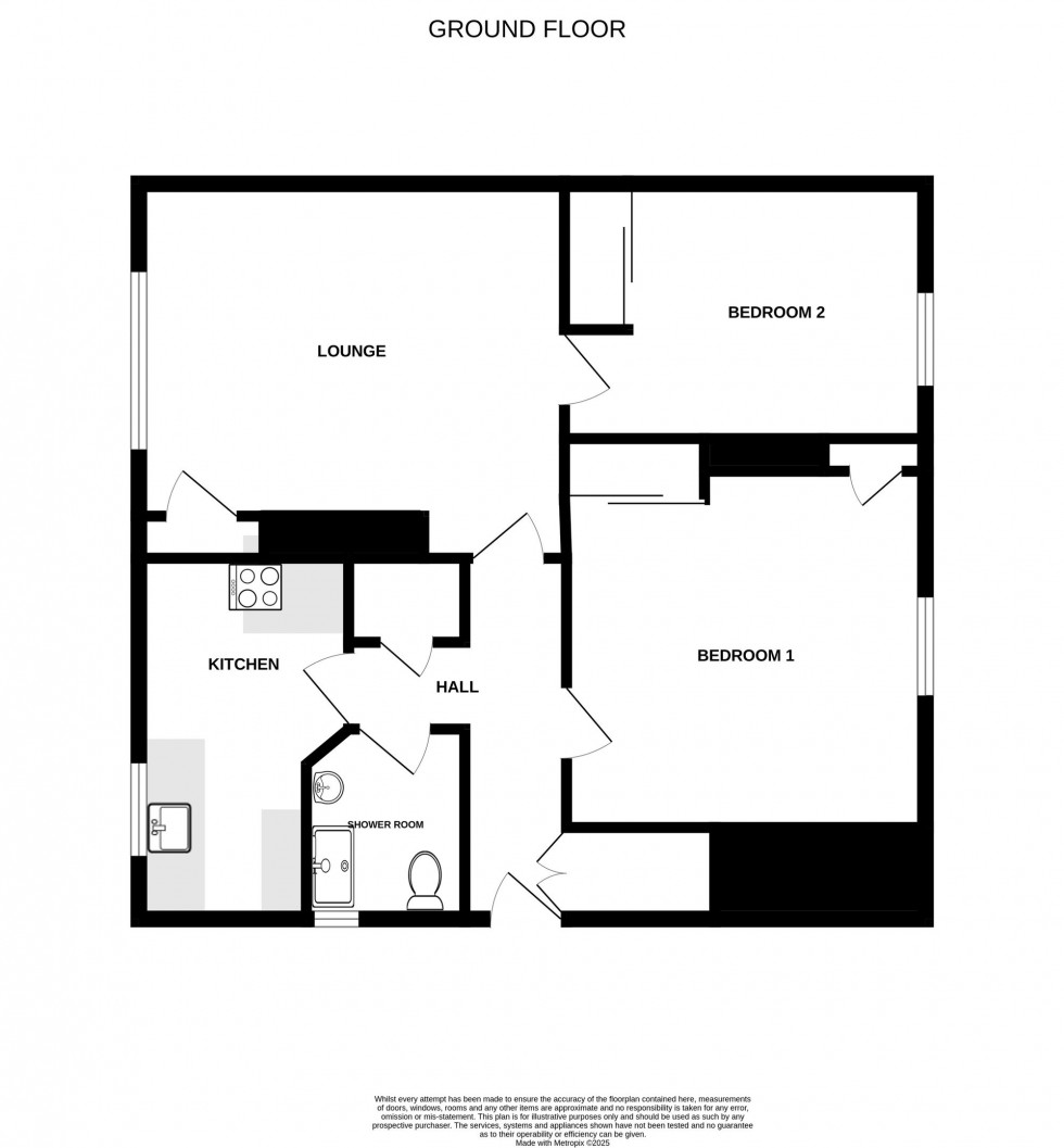 Floorplan for Dick Crescent, Burntisland, KY3