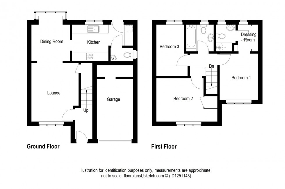 Floorplan for Strathnairn Court, Glenrothes, KY7