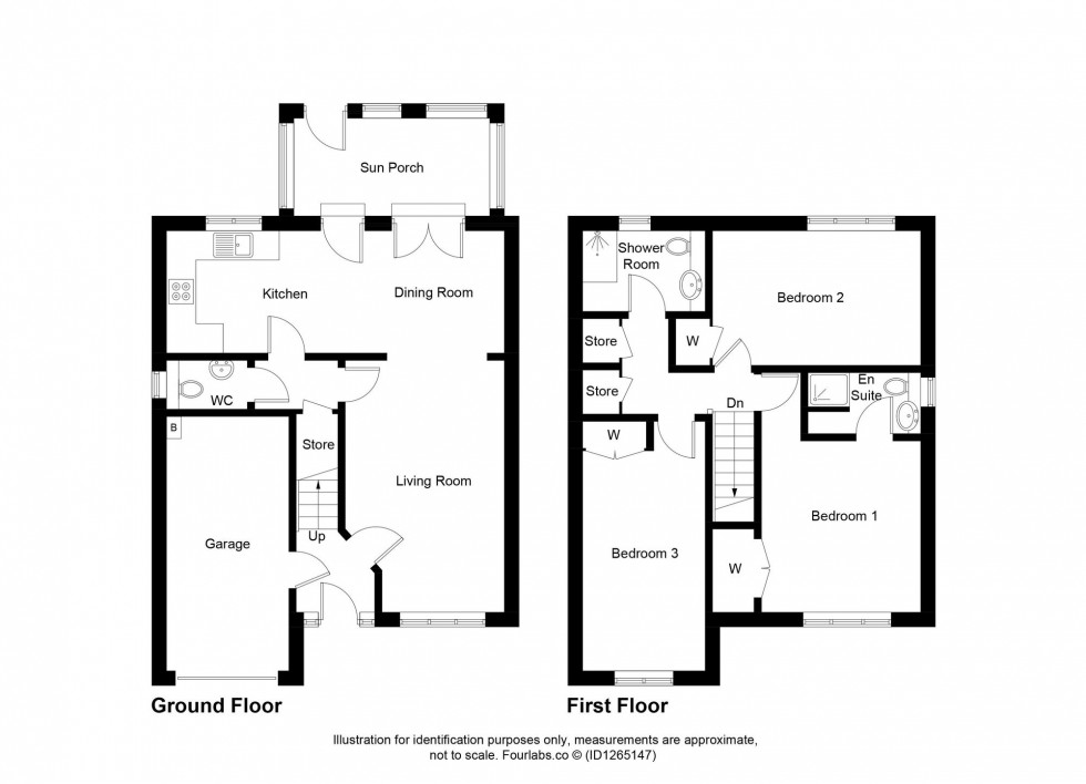 Floorplan for Loch Venachar Gardens, Glenrothes, KY6
