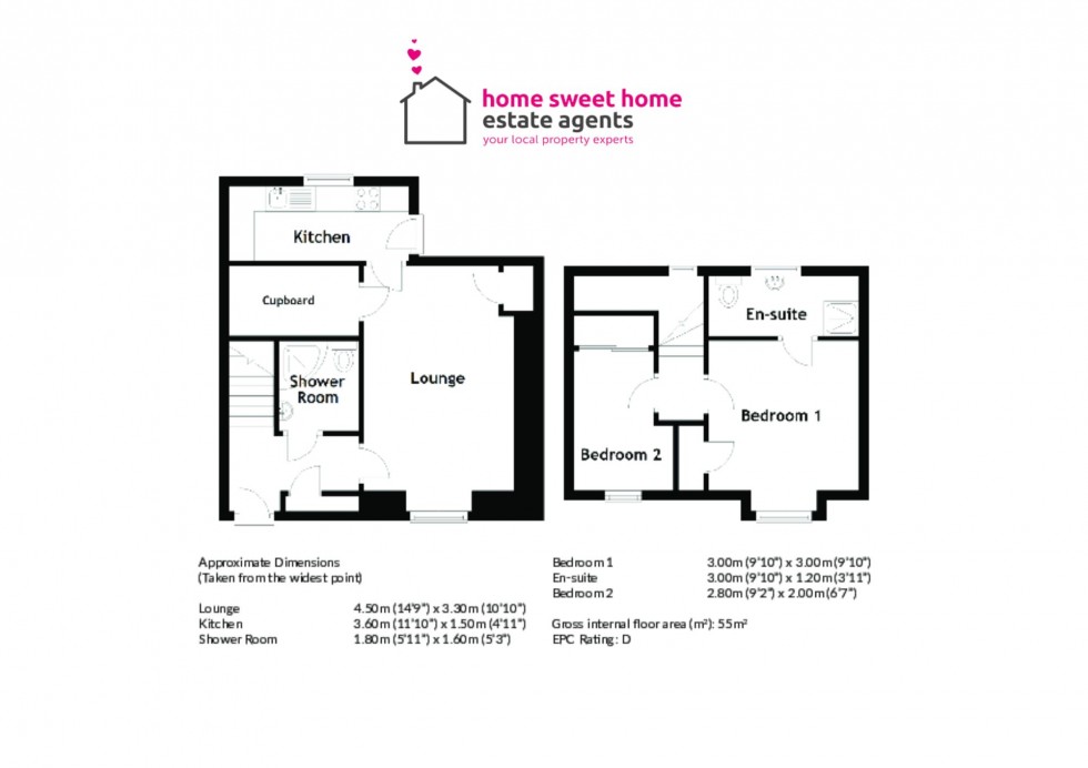 Floorplan for Boath Road, Auldearn, IV12