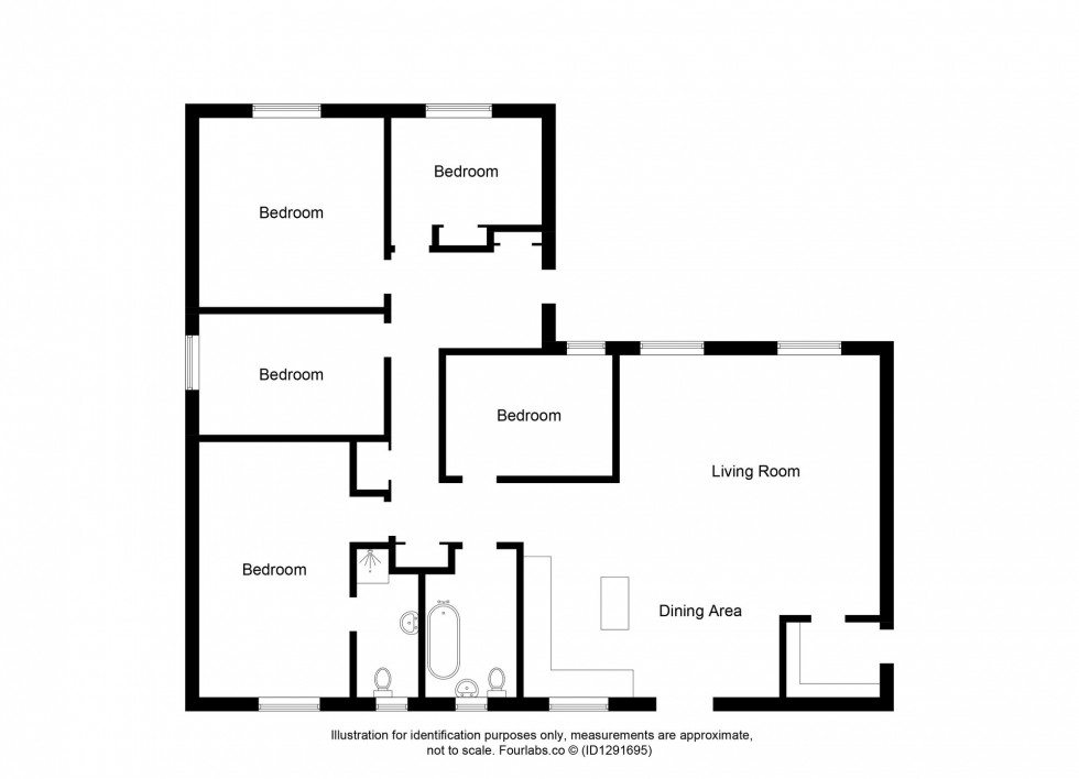 Floorplan for Cedarwood Drive, Inverness, IV2