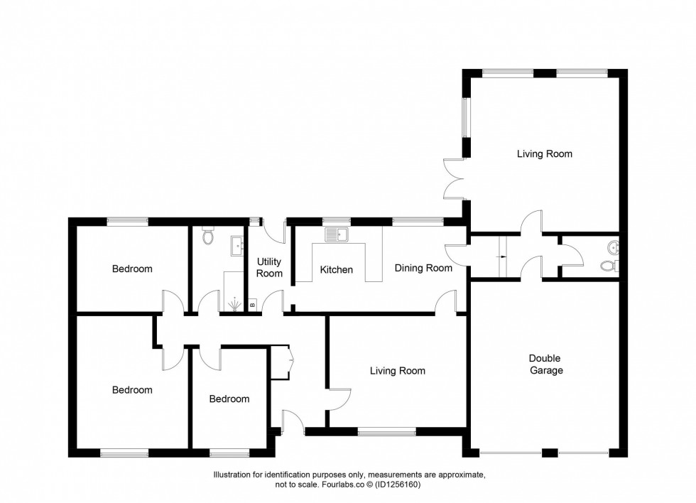 Floorplan for Guthrie Crescent, Markinch, KY7