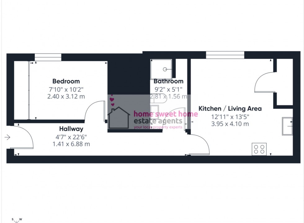 Floorplan for Lochalsh Road, Inverness, IV3