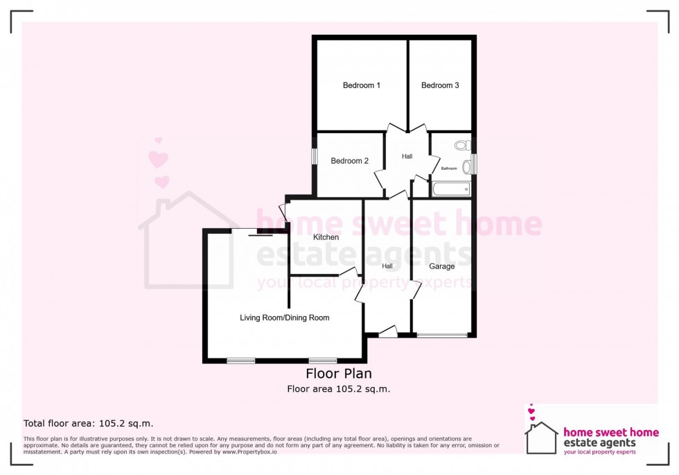 Floorplan for Culloden Road, Balloch, IV2