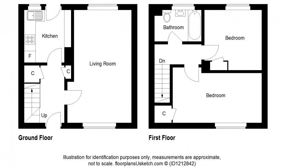 Floorplan for Bilsland Road, Glenrothes, KY6