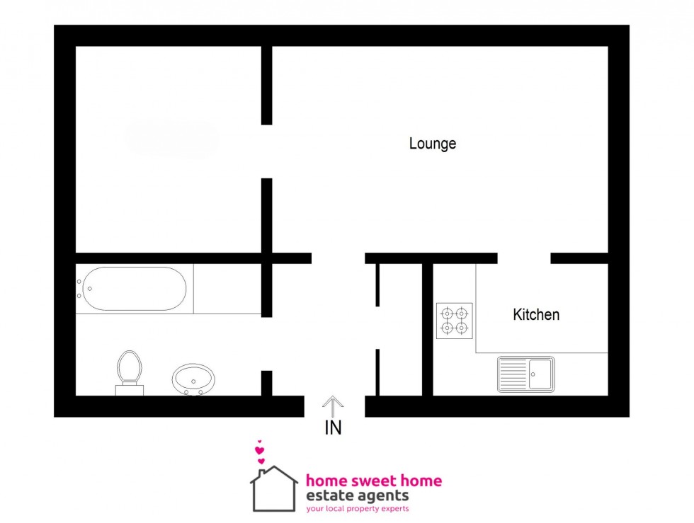 Floorplan for Hilton Court, Inverness, IV2