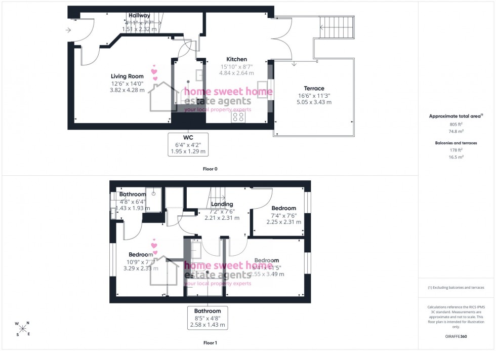Floorplan for Golf View Road, Inverness, IV3