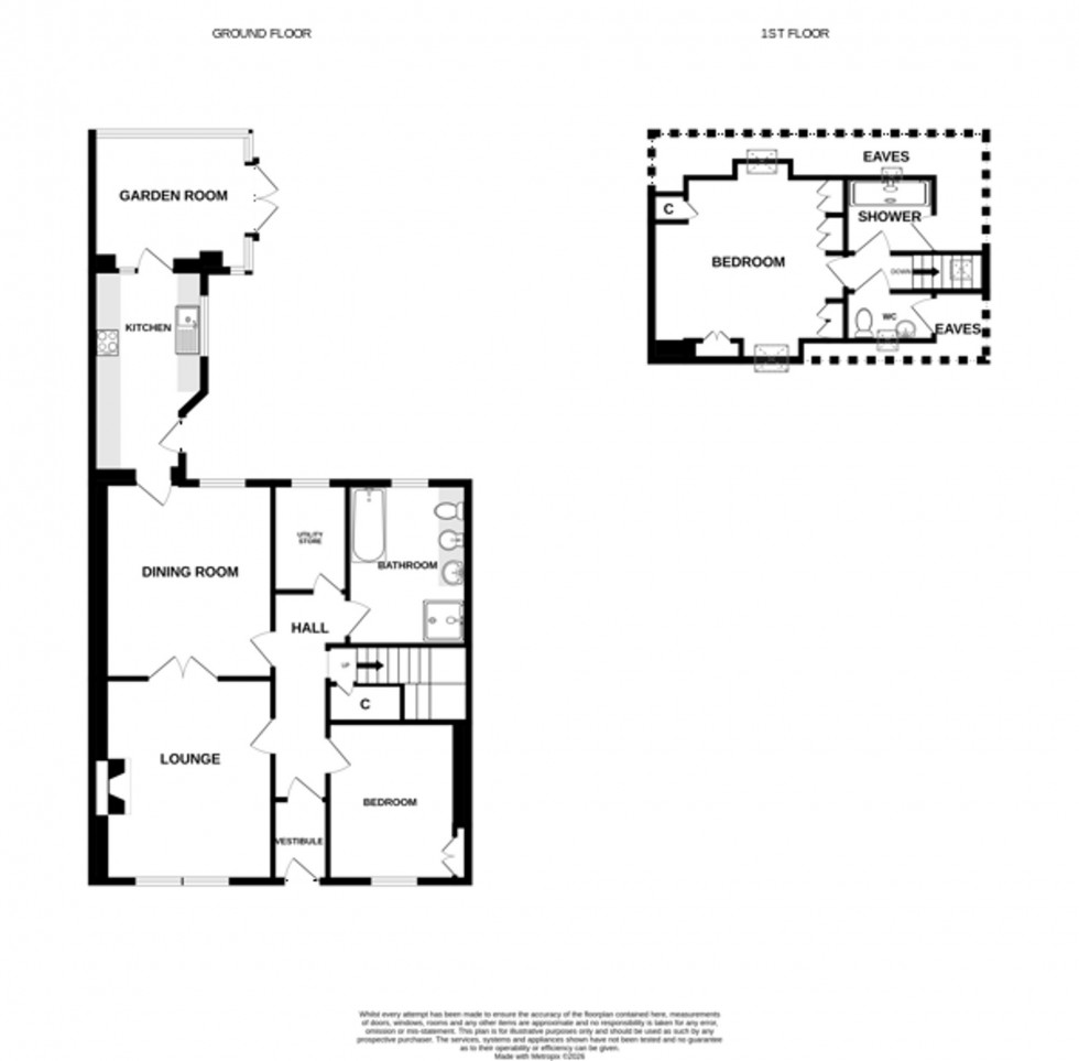 Floorplan for King Edward Street, Markinch, KY7
