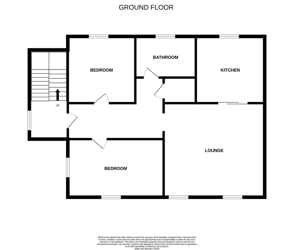 Floorplan for Beveridge Street, Dunfermline, KY11