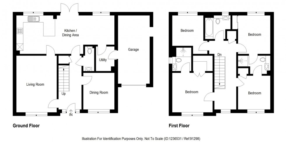 Floorplan for Peffery Avenue, Inverness, IV2