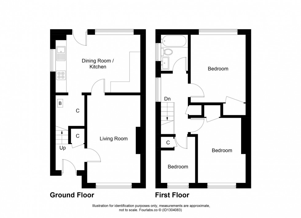 Floorplan for Cowal Crescent, Glenrothes, KY6
