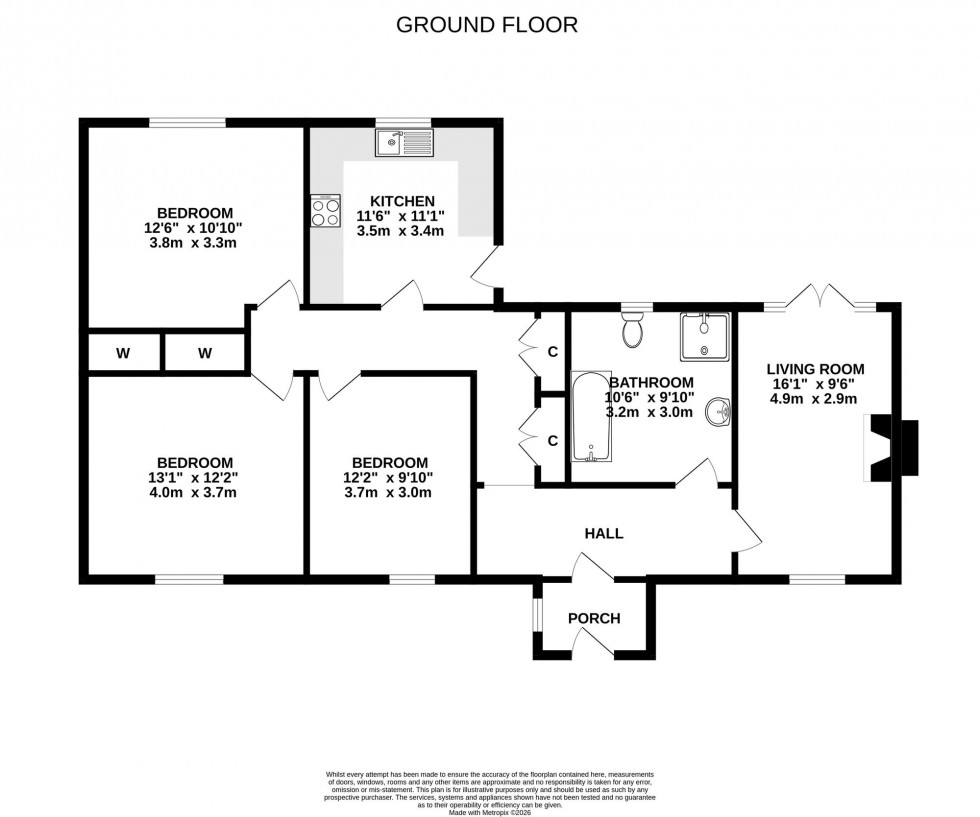 Floorplan for Culbokie, Dingwall, IV7
