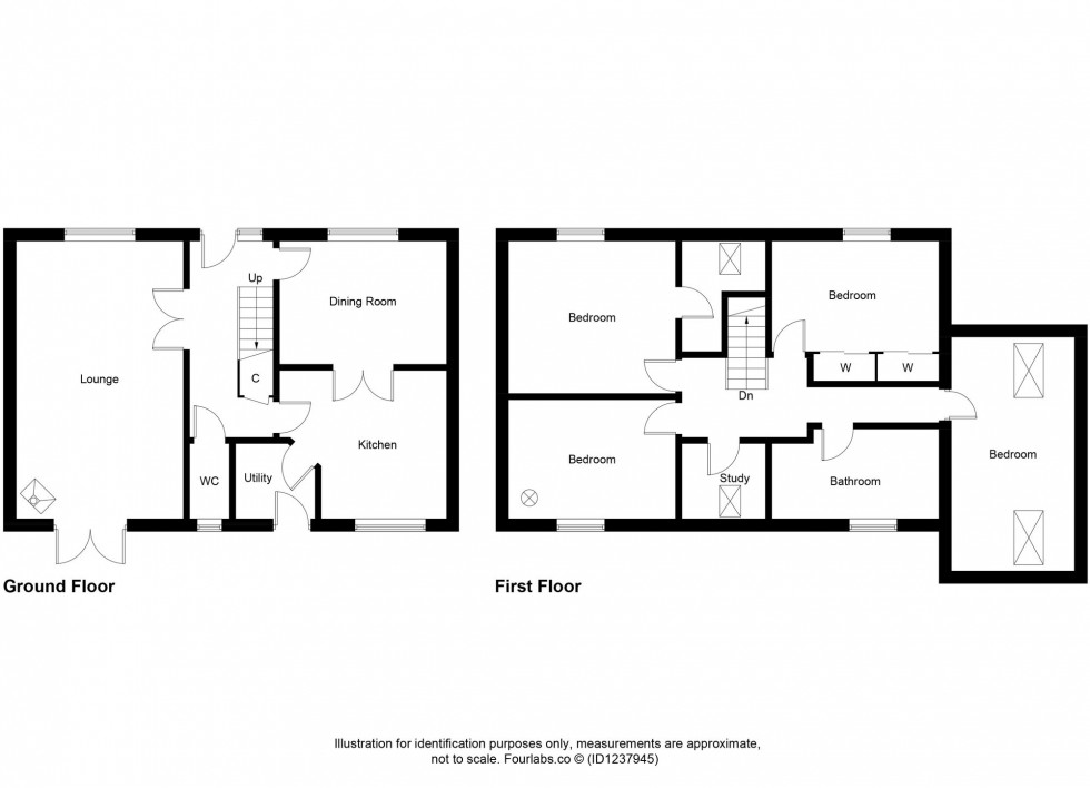 Floorplan for Rosebine Gardens, Coaltown, KY7