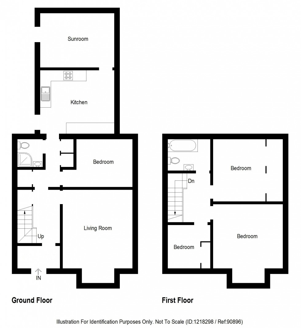 Floorplan for Leys Drive, Inverness, IV2