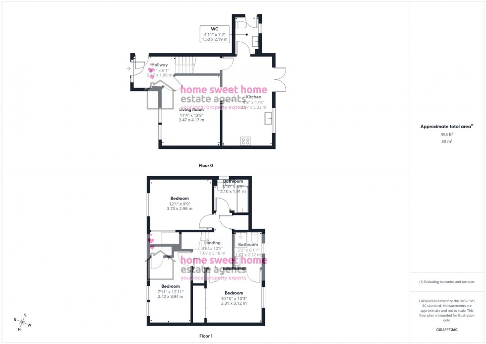 Floorplan for Chestnut Way, Inverness, IV2