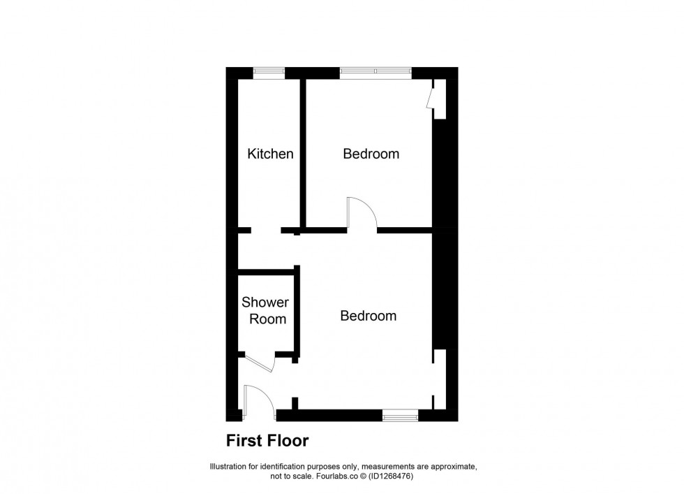 Floorplan for Balsusney Road, Kirkcaldy, KY2