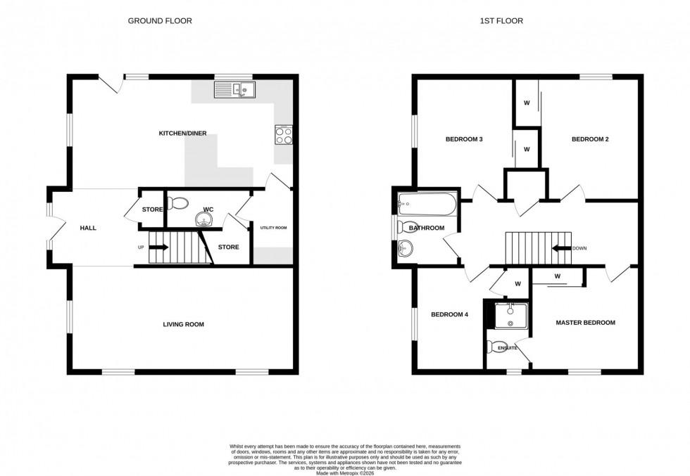 Floorplan for Appin Drive, Stratton, IV2