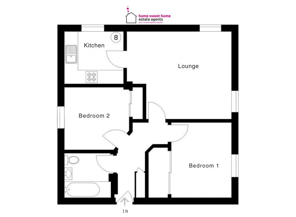 Floorplan for Culduthel Park, Inverness, IV2