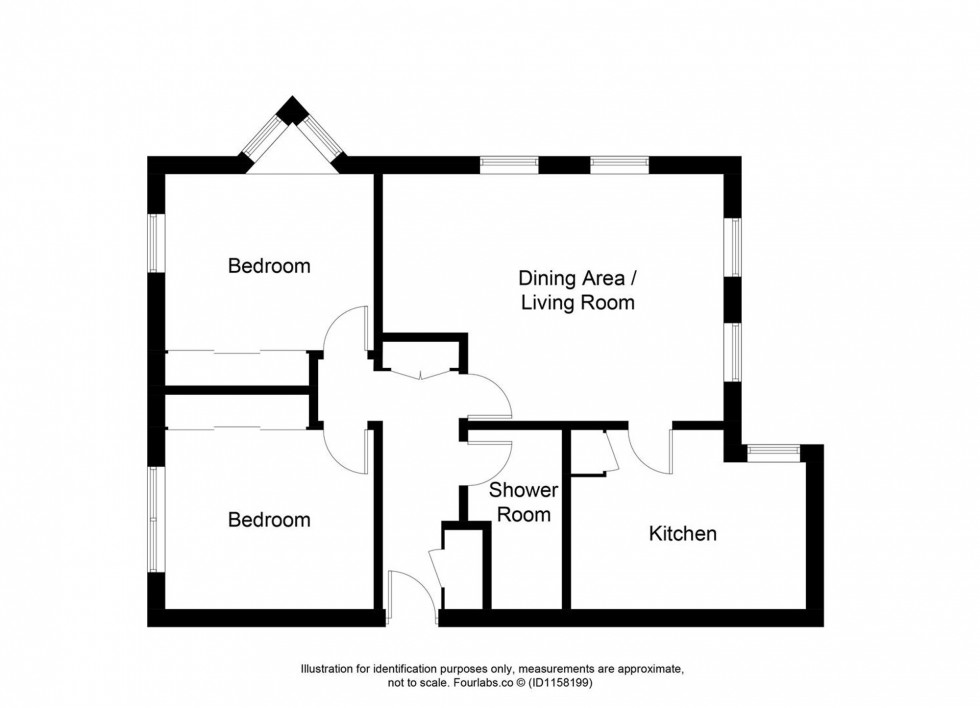 Floorplan for Abbots Mill, Kirkcaldy, KY2