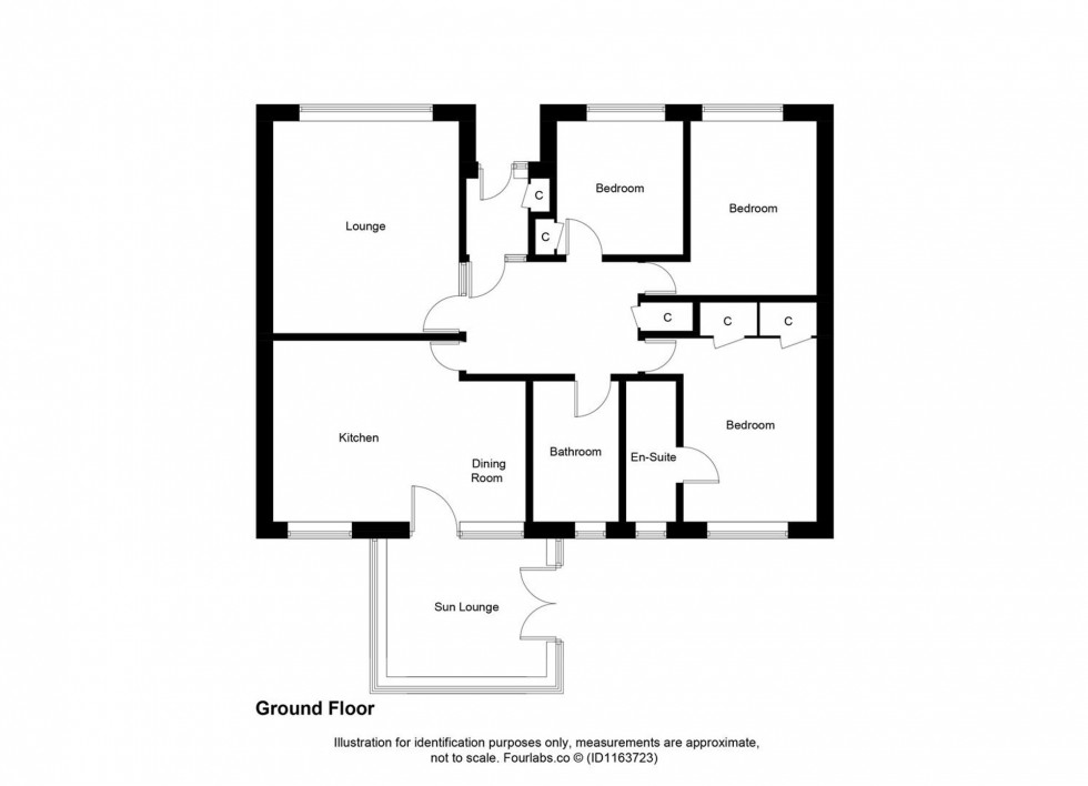 Floorplan for Fortharfield, Freuchie, KY15