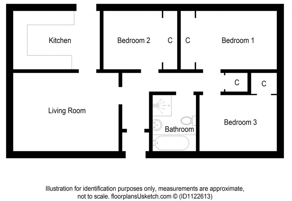 Floorplan for Cradlehall Park, Westhill, IV2