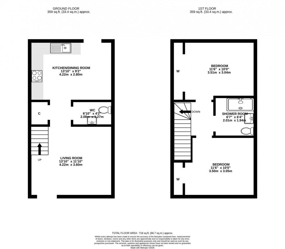 Floorplan for Foxglove Crescent, Inverness, IV2